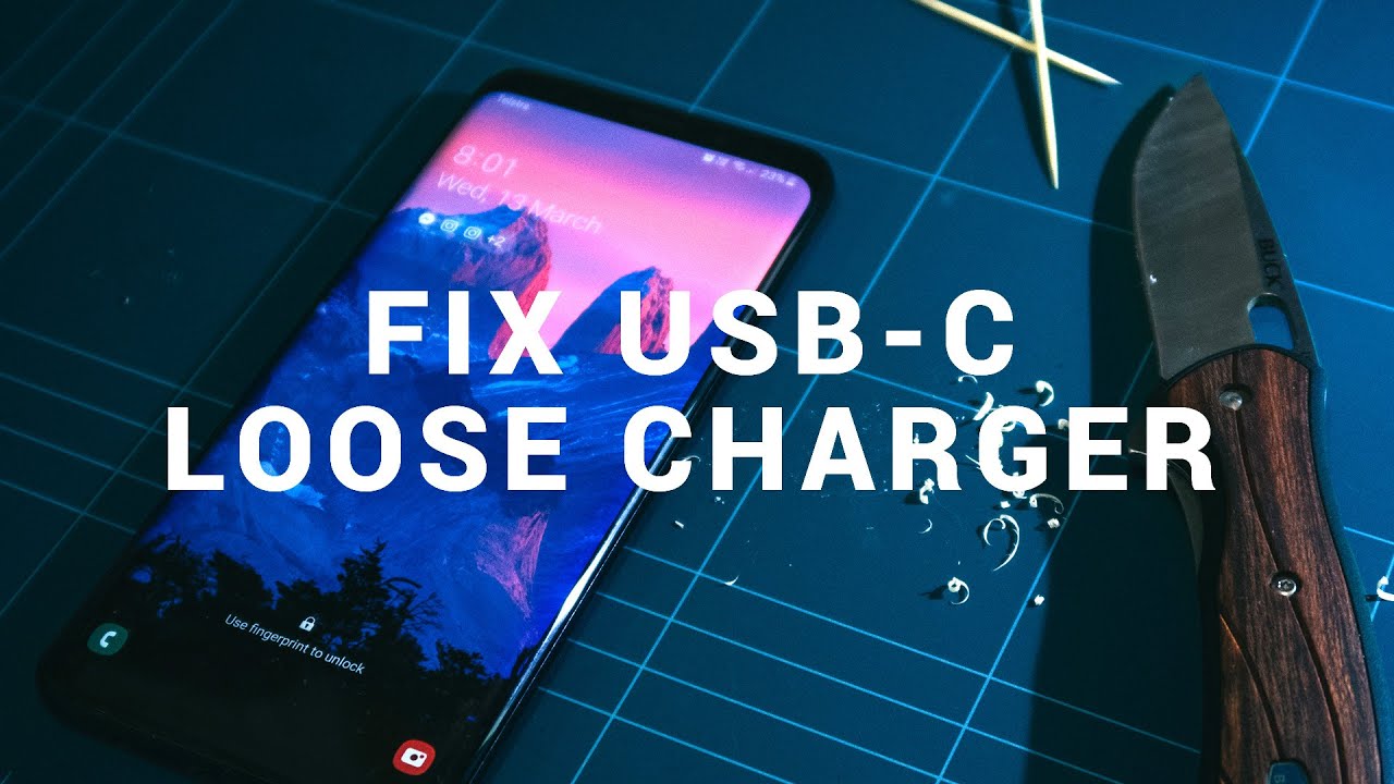  New  Fix loose and non charging USB C port with this simple guide!