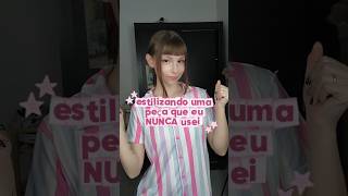 estilizando uma peça que eu nunca usei! #outfitinspo #arrumesecomigo #grwmoutfit #modafeminina #ootd