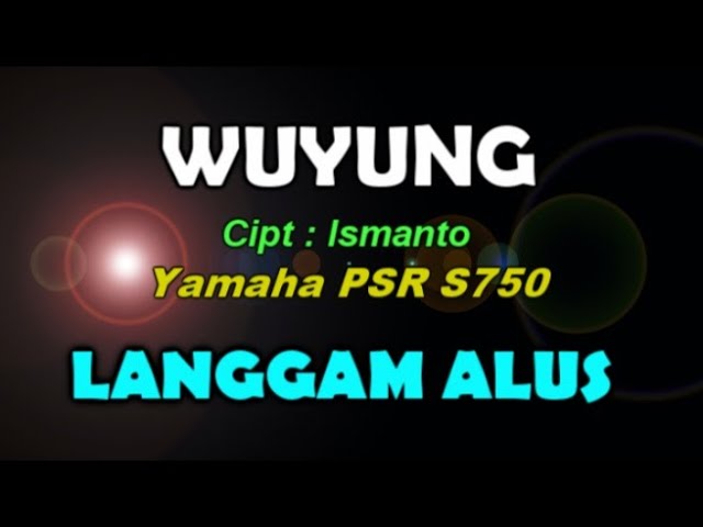 Langgam Wuyung (KARAOKE) By Saka class=
