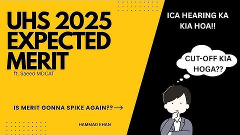 UHS Merit 2025 Update: Expected Merit, ICA Hearing, Cut-Off Trends & Will the Merit Rise Again?