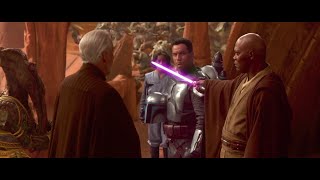 Star Wars: Attack of the Clones (2002) - Jedi Vs. Battle Droids Scene Part 1 (HD)