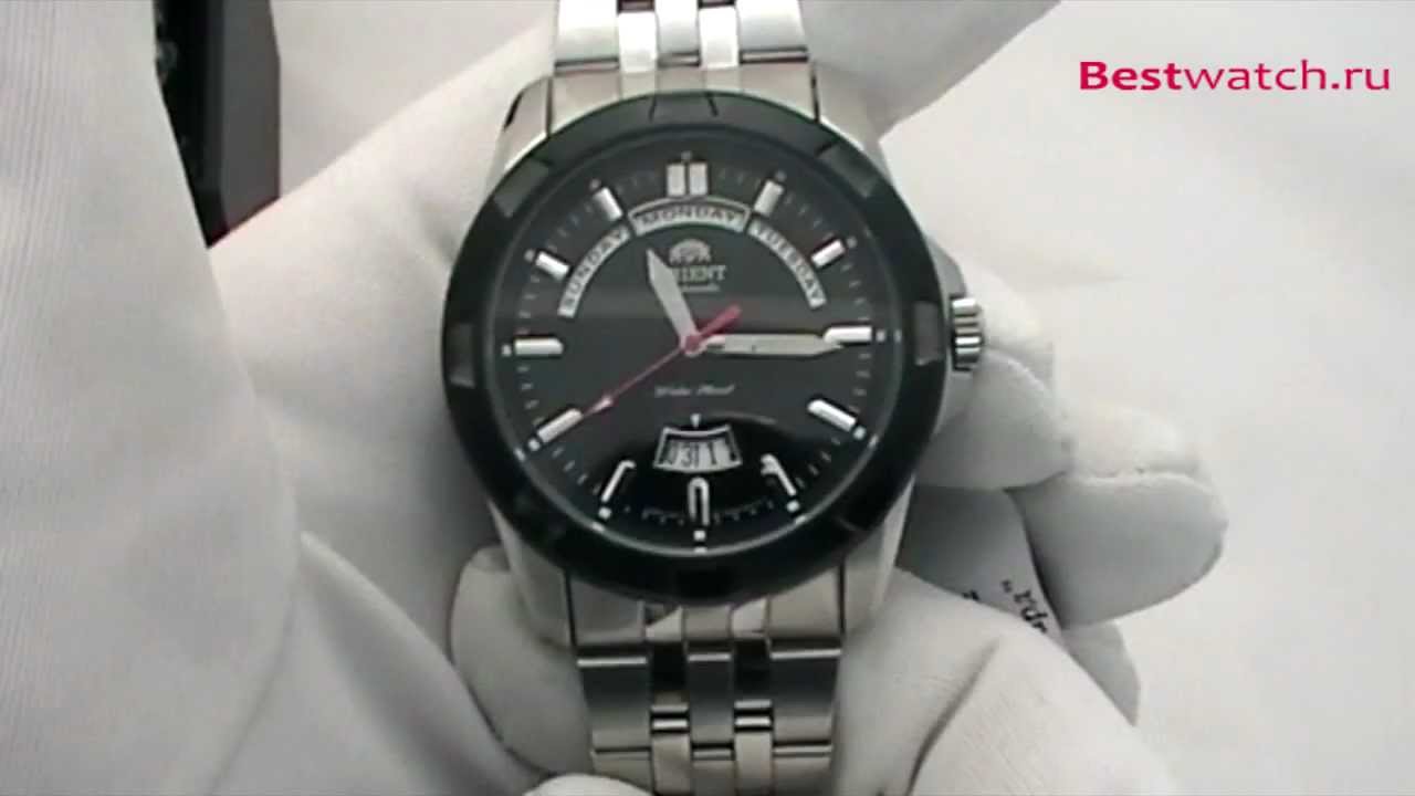 Обзор Orient Мужские механические в стали FEV0R001BH