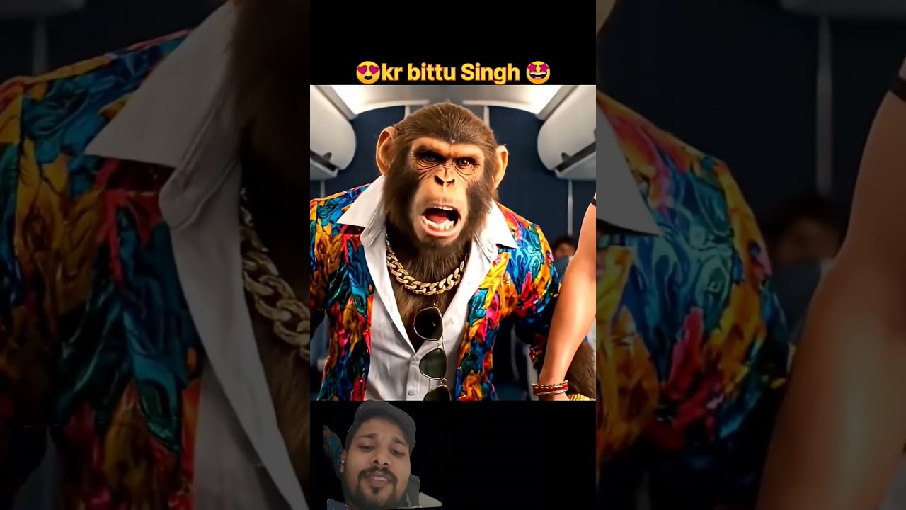 Epic Monkey & Giant Girl Drama ✈️ with Flying Dog 