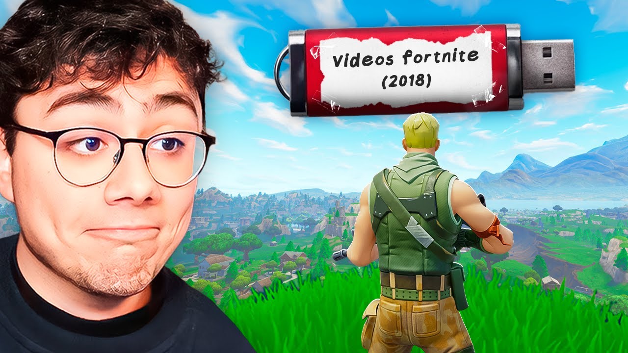 Encontré Mis Primeras Partidas de Fortnite (2018) 😭