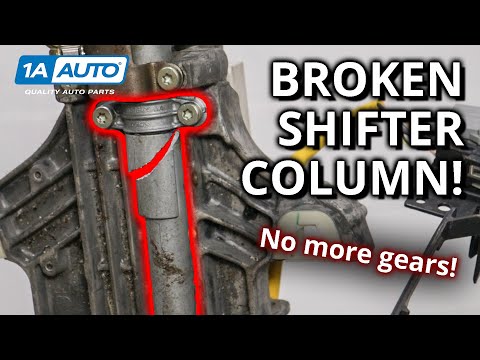 Ford Truck and SUV Column Shifter Falling Down? How to Replace the Column Shifter Tube!