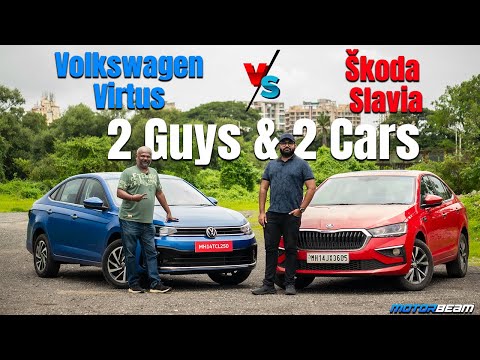 Volkswagen Virtus vs Skoda Slavia - Kaunsi Gaadi Jyada Sensible Hai? | MotorBeam हिंदी