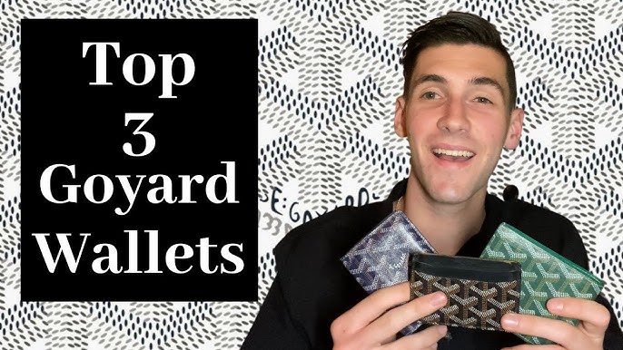 Goyard Unboxing - Card Holder & Senat Pouch Clutch - Bergdorf Goodman 