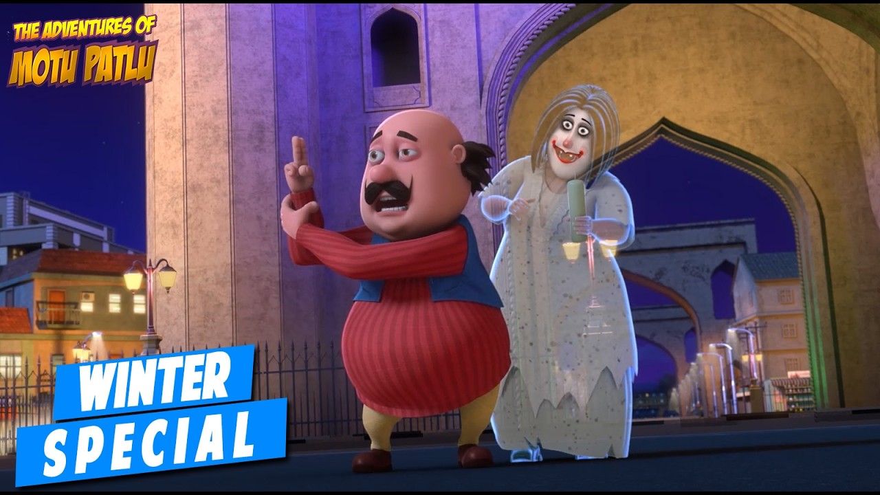 Motu Patlu : Motu Ke Piche Laga Bhoot | Winter Special | Hindi Cartoon Motu Patlu