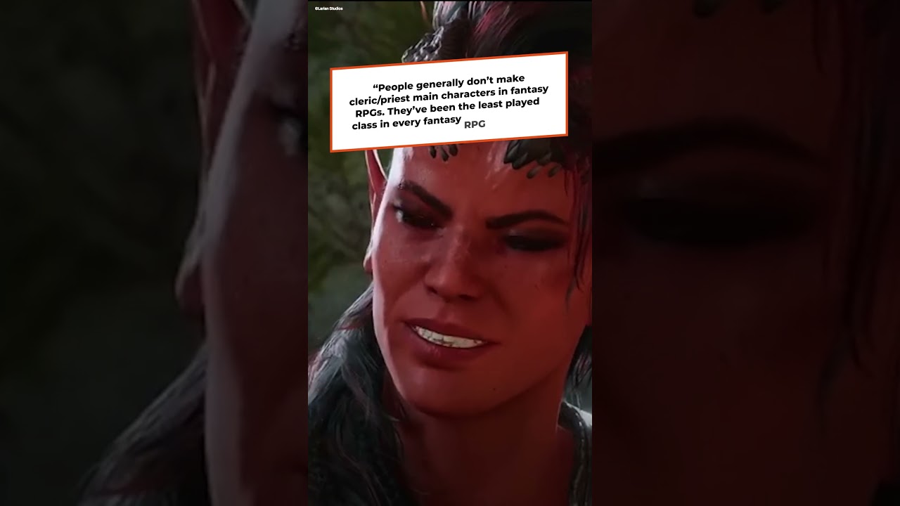 Baldur's Gate 3's least popular class is the Cleric, but why?