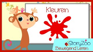 Bewegend leren - Kleuren 🔴🟡🟣 screenshot 2