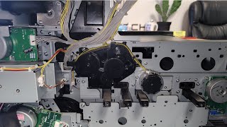 How to replace the Black Toner Motor on Konica Bizhub 754e #konica #konicaminolta