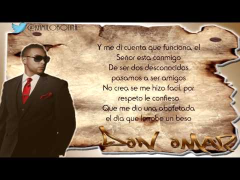 De Hombre A Hombre - Don Omar Ft Syko (Letra)