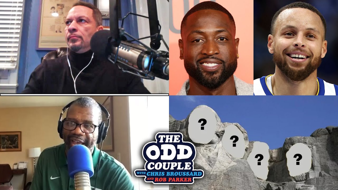 Dwyane Wade Says NBA Mount Rushmore Should Expand to Include Steph Curry | THE ODD COUPLE