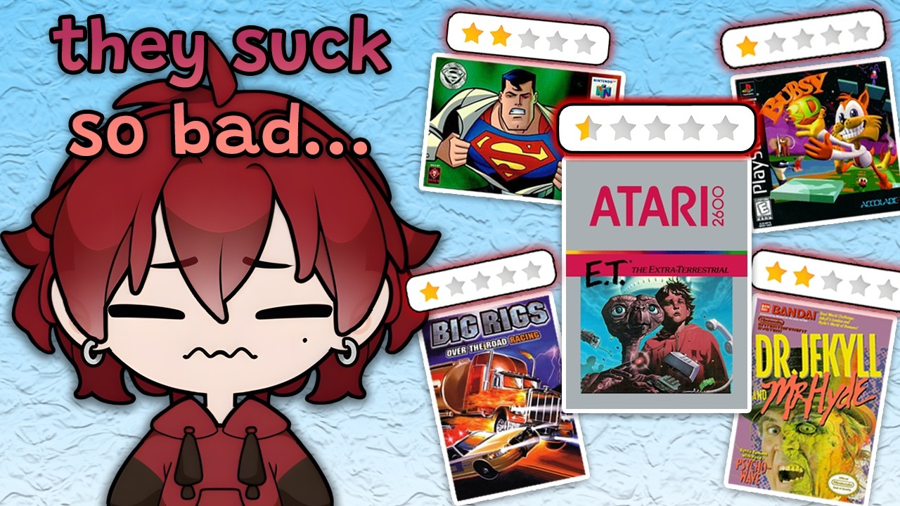 I Played The Most Horrible Games So That You Don't Have To... - YouTube
