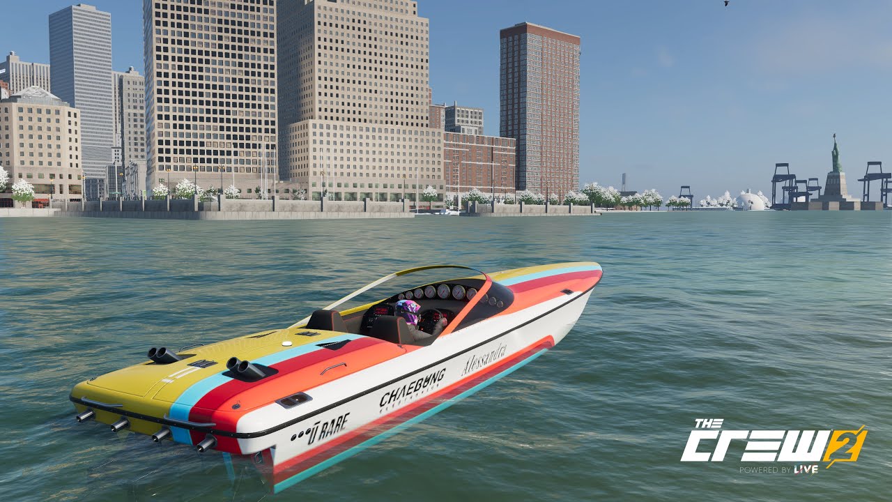 the biggest yacht the crew 2 location
