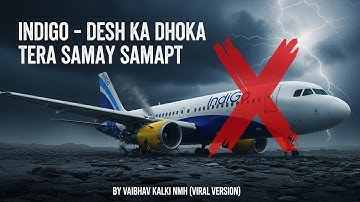Indigo – Desh Ka Dhoka | Tera Samay Samapt | By Vaibhav Kalki NMH (Viral Version)