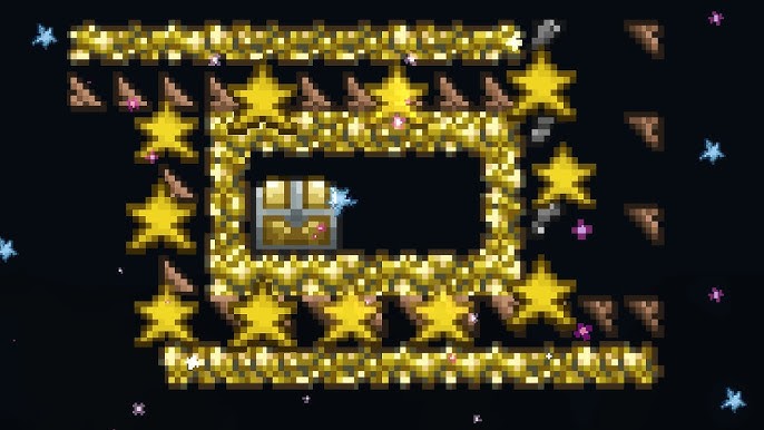 What is this big Gold and Blue thing in Terraria? - Arqade