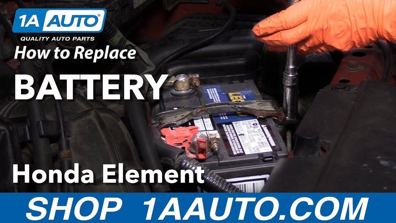 How to Replace Battery 0311 Honda Element YouTube