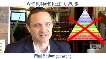 The Reason We Have to Work: Maslow got it wrong.