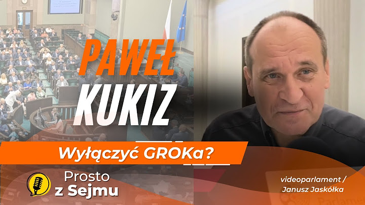 Minister chce WYŁĄCZYĆ GROKA? Paweł Kukiz komentuje