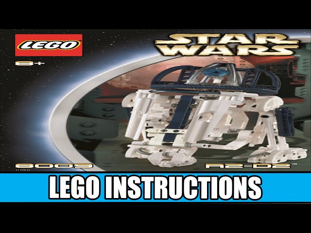 Lego Technic Star Wars 8009 R2-D2 2002 Complete With Instructions