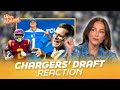 Kay adams likes the joe alt draft selection for chargers giving justin herbert a chance to win