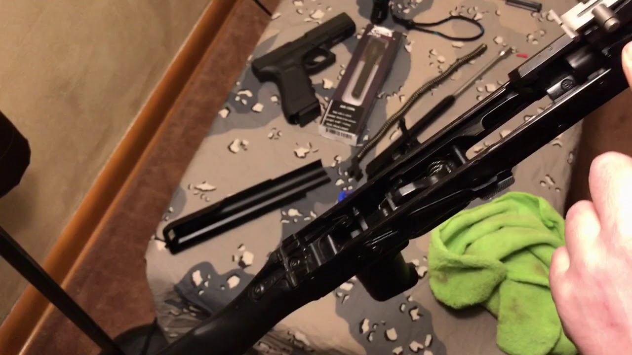 Check for rust and oil your guns - YouTube