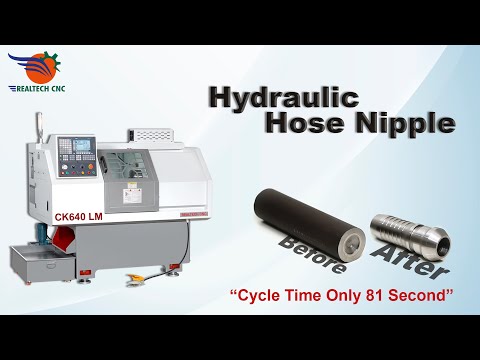 Hose Nipple | RealTech CNC Machine VD-244
