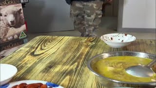农家院农家菜农家生活,酱沾茄子嘎嘎香