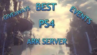 NEW BEST 25X ARK SERVER FOR PS4 | JOIN NOW