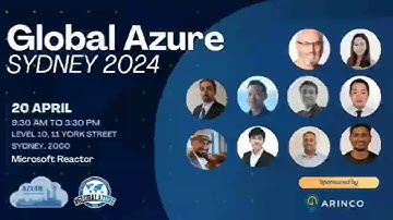 Global Azure Sydney 2024