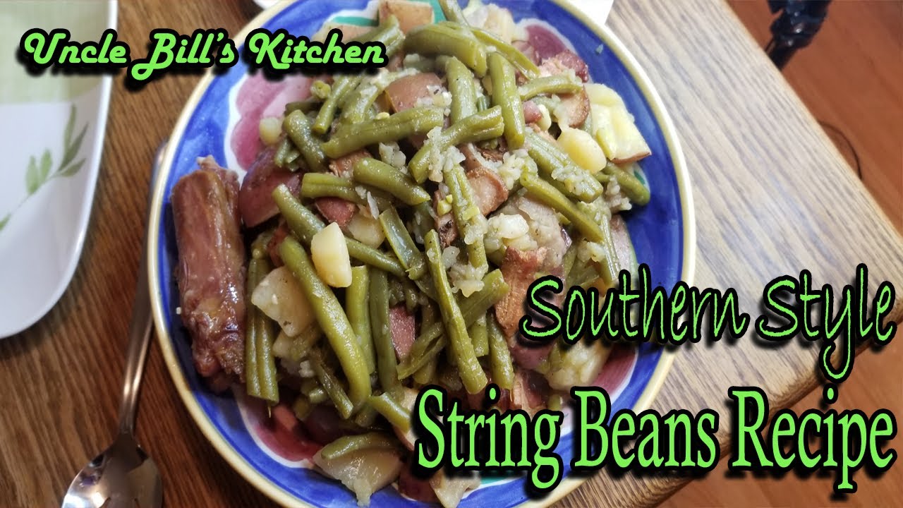 Slow Cooked Green Beans Amazing Southern Style String Beans and