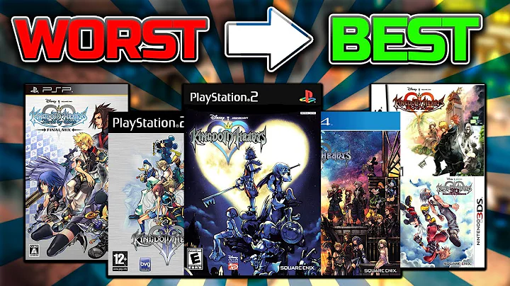 Every Kingdom Hearts Game From WORST to BEST