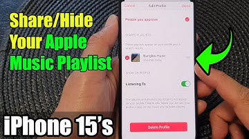 iPhone 15/15 Pro Max: How to Share/Hide Your Apple Music Playlist