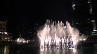 Dubai Fountain / Arabic Music - Dubai - 12.08.10