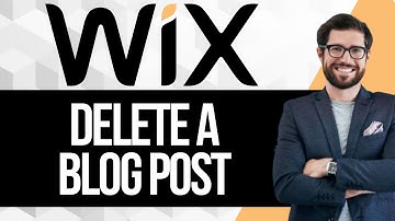 How To Delete a Wix Blog Post