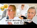 my ACTUAL morning routine huns (very average x)