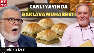 İlber Ortaylı İle Celal Şengörün Canlı Yayında Baklava Muhabbeti