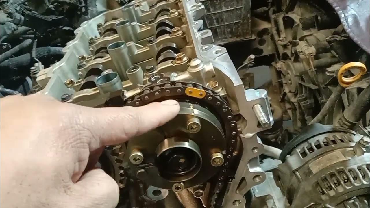 2014 TOYOTA CAMRY/2AR Engine Timing Marks - YouTube
