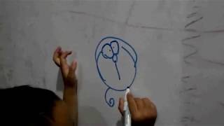 Belajar Melukis Dan Menggambar Karakter Doraemon Dengan Lagu Bulatan Titik