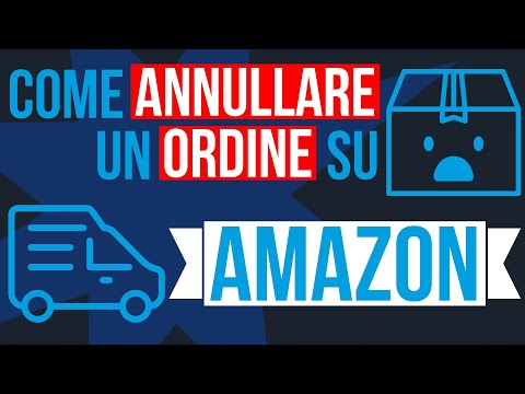 Video: Come Annullare Un Ordine Online