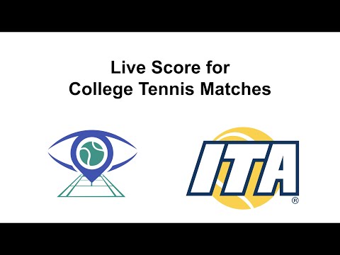 Live Score for College Tennis - Connect iOnCourt with ITA account