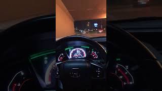 Honda Ci̇vi̇c Gece Snap