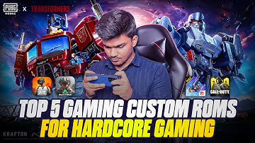 Top 5 Esports Custom ROMs for Hardcore Gaming 🔥 | 120FPS by Default | 2025