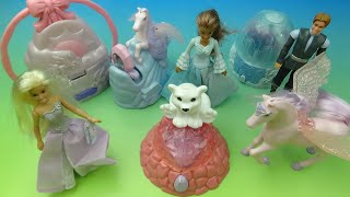 2005 McDONALD S BARBIE AND THE MAGIC OF PEGASUS set of 8 HAPPY MEAL MOVIE COLLECTIBLES REVIEW