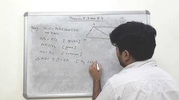 Class 9 NCERT | Chapter 8 | Quadrilaterals | Theorem 8.3 and 8.4 | Proof | Maths Shastra