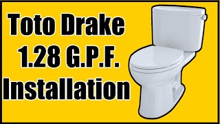 Toto Drake Comfort Height Elongated Toilet