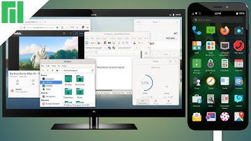 PinePhone "Desktop Mode" Manjaro Phosh (2021)