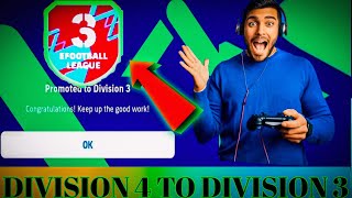 I FINALLY REACHED DIVISION 1Gameplay Division 4 to Division 3 eFootball 22 mobile