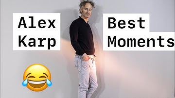 Compilatie van de grappigste momenten van Alex Karp!